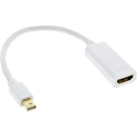 inline-17193e-adapter-kablowy-015-m-mini-displayport-hdmi-bialy