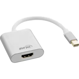 inline-17193w-adapter-kablowy-015-m-mini-displayport-hdmi-bialy