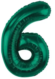 balon-foliowy-cyfra-6-butelkowa-zielen-85-cm-urodziny