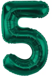 balon-foliowy-cyfra-5-butelkowa-zielen-85-cm-urodziny