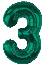 balon-foliowy-cyfra-3-butelkowa-zielen-85-cm-urodziny