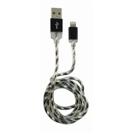 lc-power-lc-c-usb-lightning-1m-8-kabel-lightning-czarny-srebrny