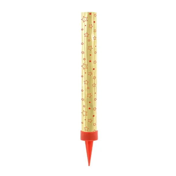 ŚWIECZKA FONTANNA NA TORT RACA TORTOWA 12cm 1 szt