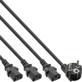 inline-16653f-kabel-zasilajace-czarny-5-m-cee7-7-lacznik-3-x-c13