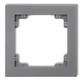 ramka-pojedyncza-szary-mat-27dr-1-do-serii-deco-karlik