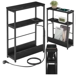 waska-pomocna-czarna-szafka-nocna-3-polki-z-listwa-zasilajaca-i-kablem-2-m