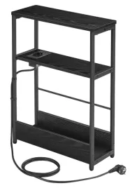 waska-szafka-nocna-pomocnicza-z-funkcjonalna-listwa-zasilajaca-czarny