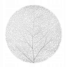 srebrna-podkladka-kuchenna-okragla-mata-stol-leaf