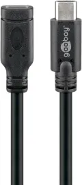 goobay-45393-kabel-usb-usb-3-2-gen-1-3-1-gen-1-1-m-usb-c-czarny