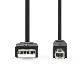 nedis-ccgl60100bk30-kabel-usb-usb-2-0-3-m-usb-a-usb-b-czarny