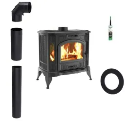 kominek-piec-wolnostojacy-kratki-koza-k9-zestaw