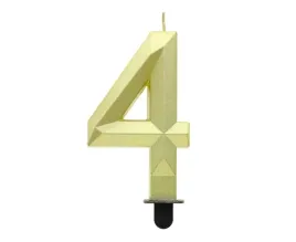 swieczka-urodzinowa-cyfra-4-diament-zlota-tort