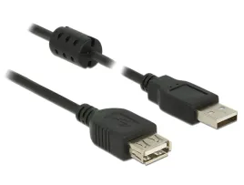 delock-2m-2xusb-2-0-a-kabel-usb-usb-2-0-usb-a-czarny