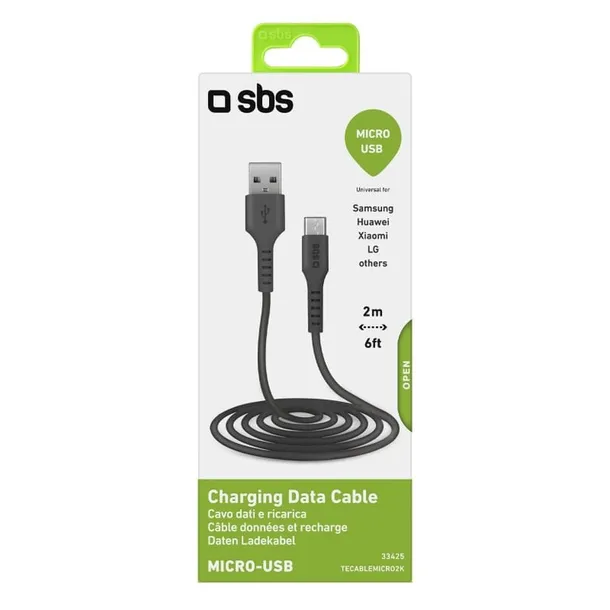 sbs-tecablemicro2k-kabel-usb-usb-2-0-2-m-usb-a-micro-usb-b-czarny