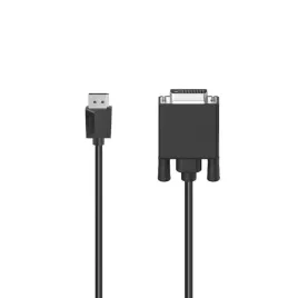 hama-00200713-adapter-kablowy-15-m-displayport-dvi-czarny