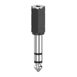 hama-00205194-zmieniacz-plci-kabli-3-5mm-6-3mm-czarny-srebrny