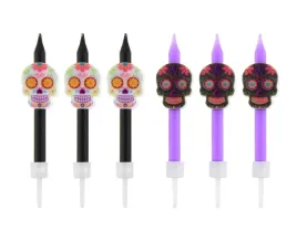 swieczki-los-muertos-straszne-mroczne-halloween-czaszki