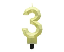 swieczka-urodzinowa-cyfra-3-diament-zlota-tort