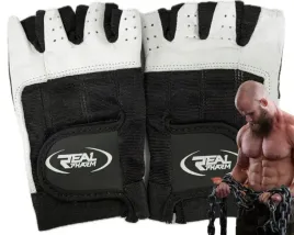 real-pharm-rekawiczki-treningowe-biale