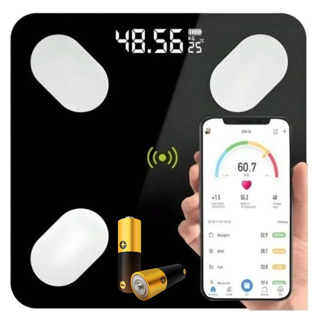inteligentna-waga-lazienkowa-bluetooth-analityczna