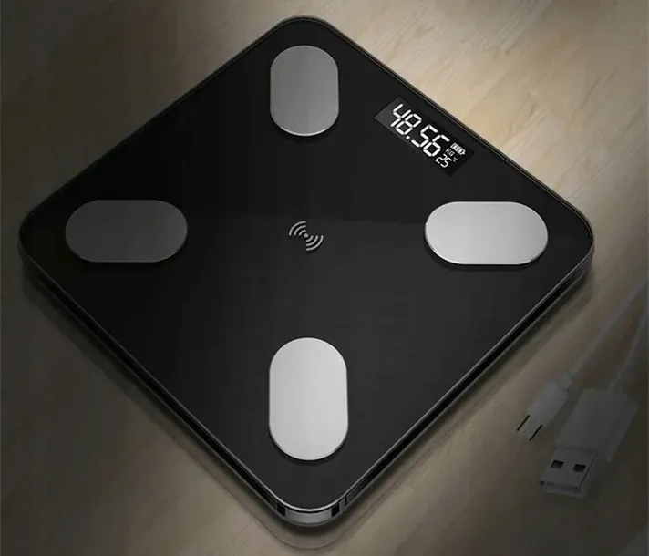 inteligentna-waga-lazienkowa-bluetooth-analityczna-zasilanie-bateryjne