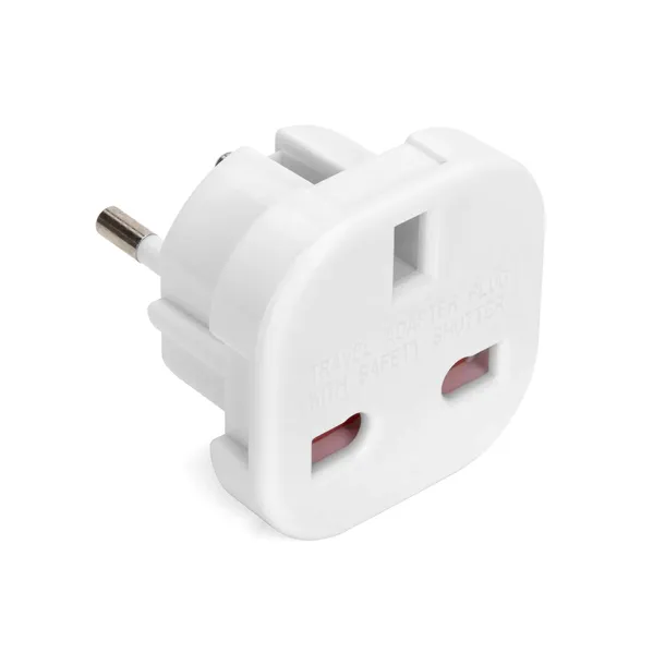 PRZEJŚCIÓWKA WTYCZKA ANGIELSKA ADAPTER PODRÓŻNY WTYK PL GNIAZDO UK