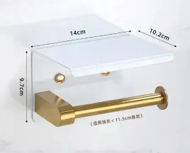 ag887b-uchwyt-na-papier-z-polka-bialo-zloty