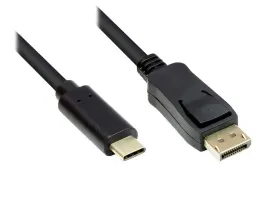 alcasa-gc-m0105-adapter-kablowy-1-m-usb-type-c-displayport-czarny