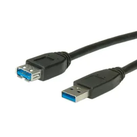 roline-11-02-8977-kabel-usb-usb-3-2-gen-1-3-1-gen-1-08-m-usb-a-czarny