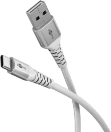 goobay-74532-kabel-usb-usb-2-0-3-m-usb-c-usb-a-bialy