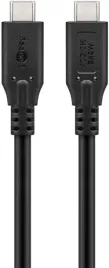goobay-74183-kabel-usb-usb4-gen-2x2-1-m-usb-c-czarny