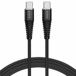 savio-cl-160-kabel-usb-usb-2-0-2-m-usb-c-czarny