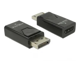 delock-adapter-displayport-1-2-meski-hdmi-zenski-4k-pasywne-czarny
