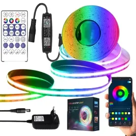tasma-led-5m-cob-neon-rgbic-576ledm-ws2811-bluetooth-aplikacja-pilot-zestaw