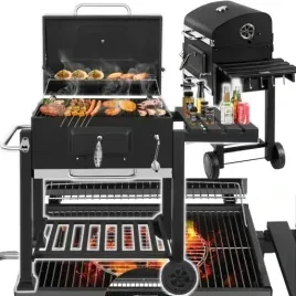 grill-ogrodowy-weglowy-zeliwny-ruszt-pokrywa-z-termometrem-polka-wentylacja