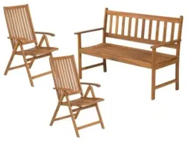 lawka-ogrodowa-dwuosobowa-2-krzesla-akacja-egzotyczna