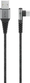 goobay-64655-kabel-usb-usb-2-0-05-m-usb-c-usb-a-czarny-szary