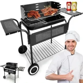 grill-ogrodowy-weglowy-na-brykiet-solidny-metalowy-z-polkami