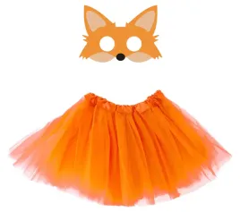 maska-filcowa-lisek-stroj-zwierzeta-lesne-las-fox-spodniczka-tutu