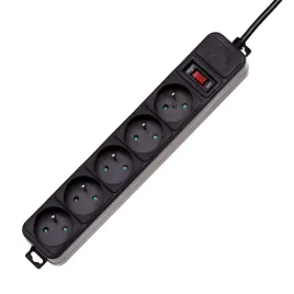 akyga-surge-protector-ak-sp-05a-18m-5-outlets-cee7-5-switch-czarny