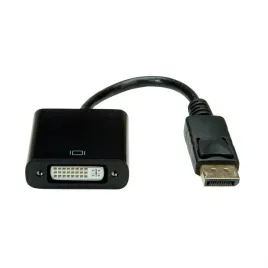 value-12-99-3137-adapter-kablowy-015-m-displayport-dvi-d-czarny