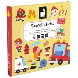 janod-magnetistories-magnetyczna-ukladanka-strazacy-straz-pozarna-magnesy