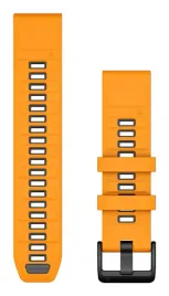 garmin-quickfit-band-grafitowy-pomaranczowy-silikon