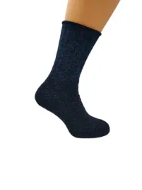 skarpety-bola-turystyczne-bootsock-niebiesko-czarny-melanz-40-45