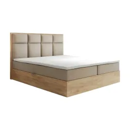 lozko-kontynentalne-selva-180x200-dab-zloty-craft-materac-topper