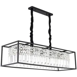 lampa-wiszaca-krysztalowa-czarna-4xe27-nowoczesna