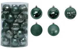 bombki-choinkowe-zestaw-komplet-dekoracje-zielone