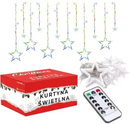 kurtyna-lampki-kolorowe-led-gwiazdy-girlanda-3m