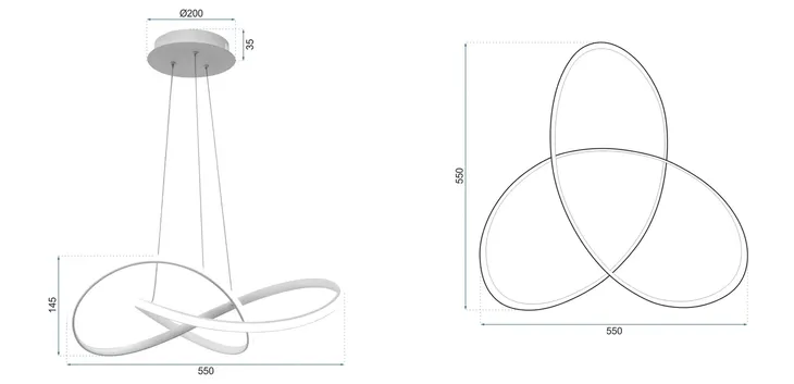 nowoczesna-lampa-sufitowa-wiszaca-lampa-led-z-pilotem-bialo-zlota-gold-stan-opakowania-oryginalne