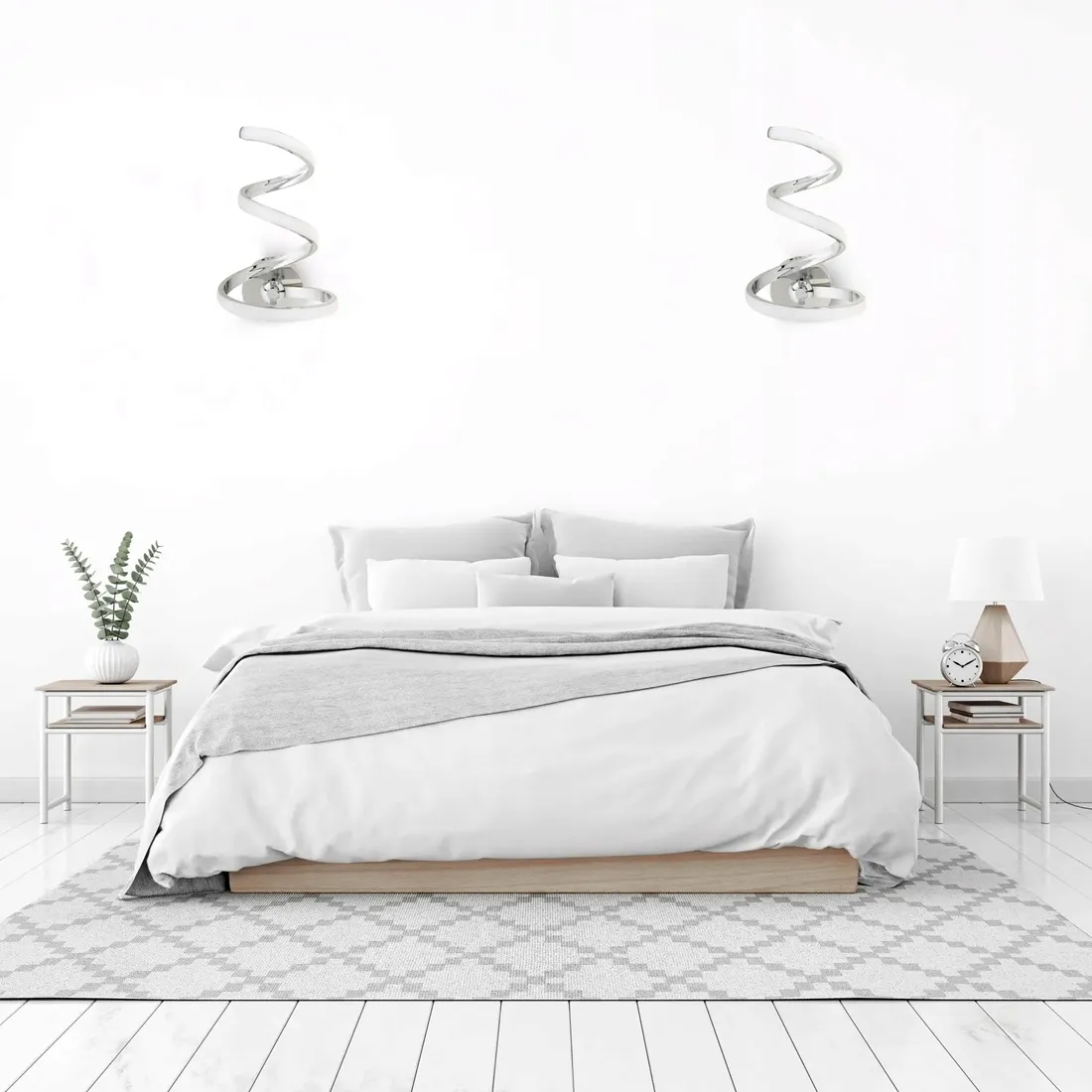 lampa-scienna-kinkiet-spring-up-chrome-led-polysk-stan-nowy
